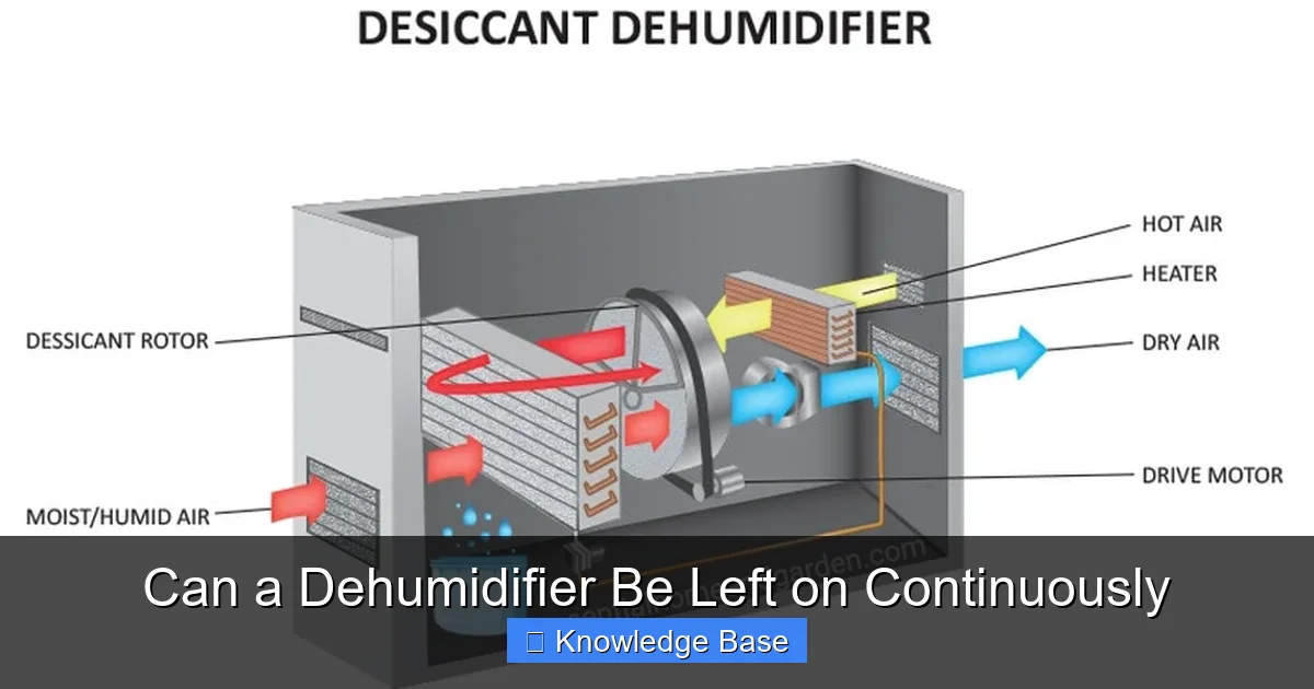 Can a Dehumidifier Be Left on Continuously