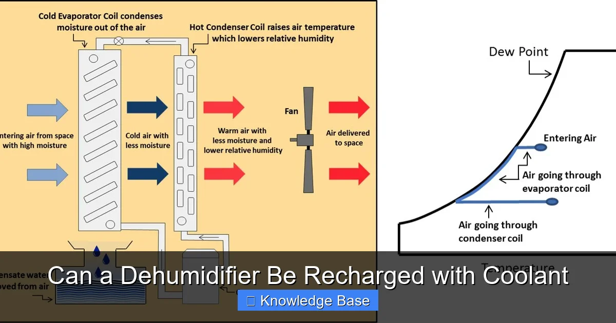 Can a Dehumidifier Be Recharged with Coolant