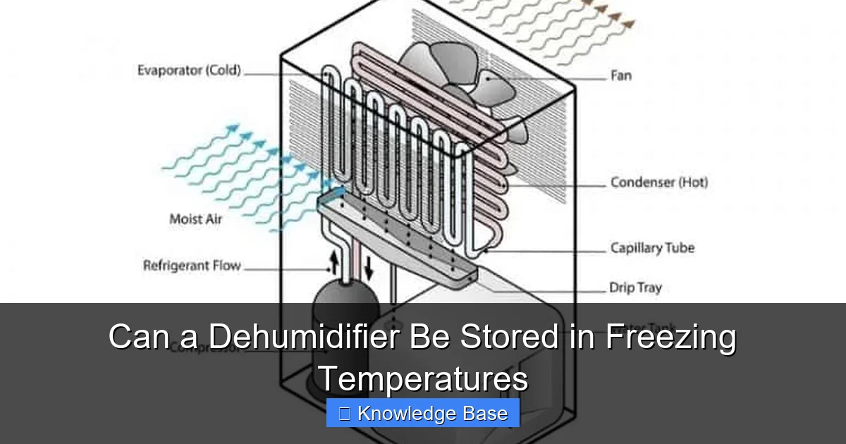 Can a Dehumidifier Be Stored in Freezing Temperatures
