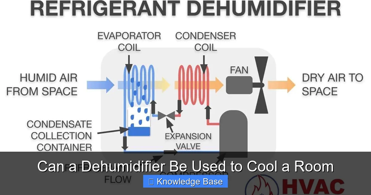 Can a Dehumidifier Be Used to Cool a Room