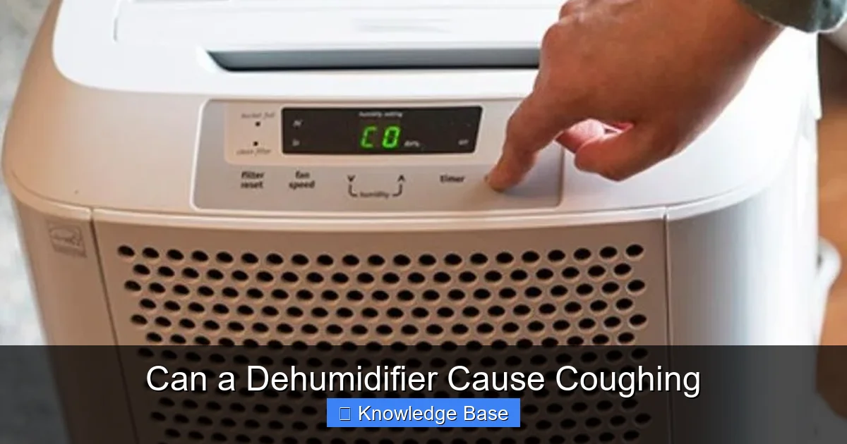Can a Dehumidifier Cause Coughing