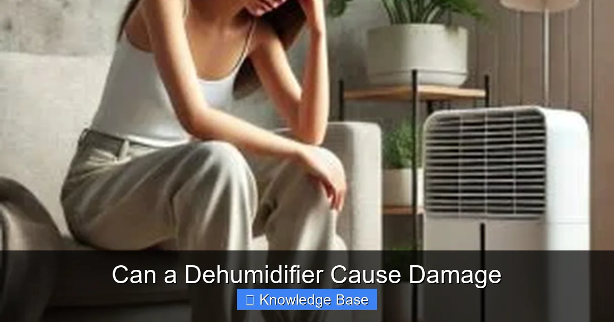 Can a Dehumidifier Cause Damage