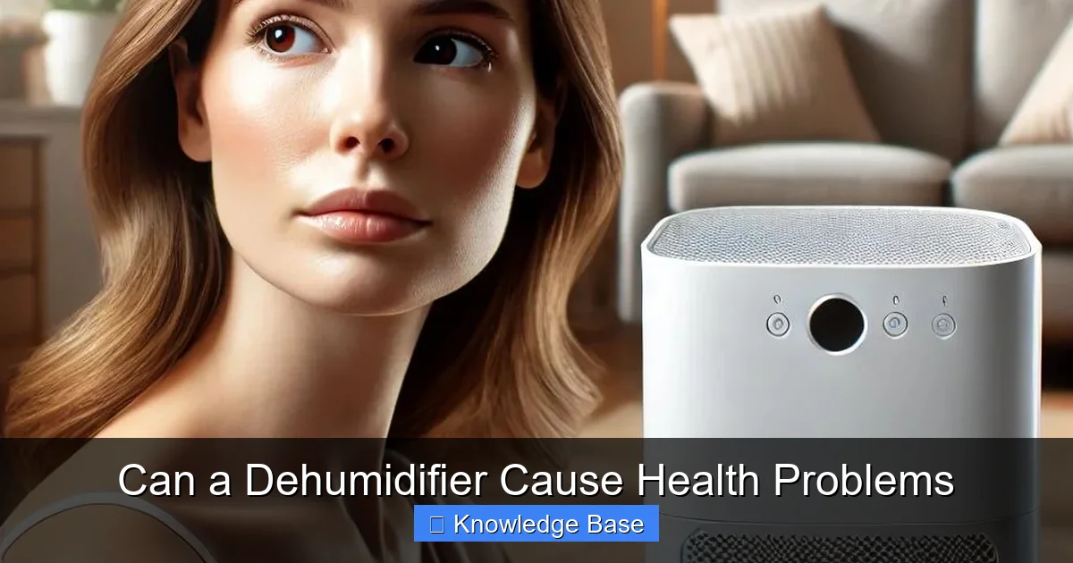 Can a Dehumidifier Cause Health Problems
