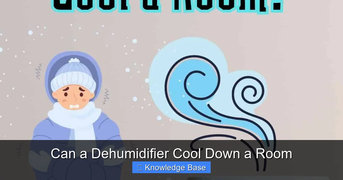 Can a Dehumidifier Cool Down a Room