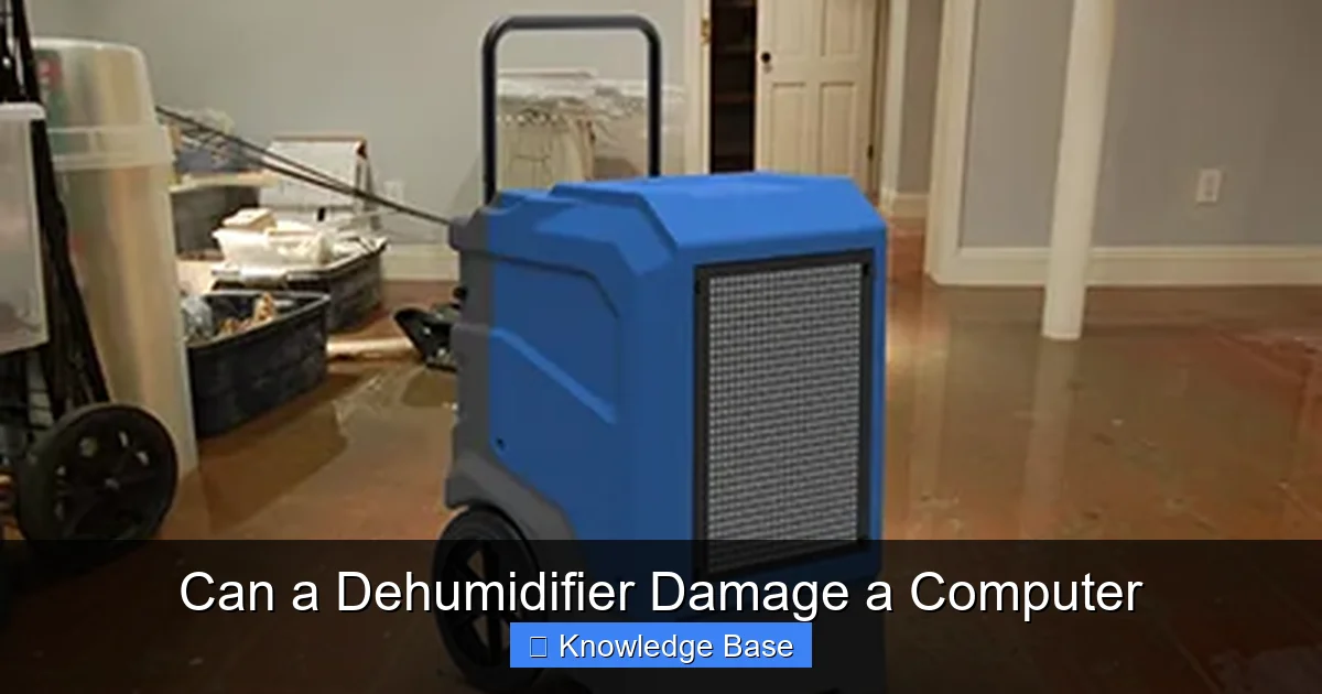 Can a Dehumidifier Damage a Computer