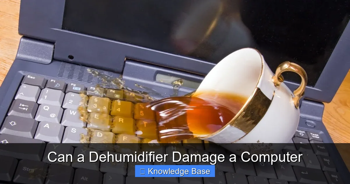 Can a Dehumidifier Damage a Computer
