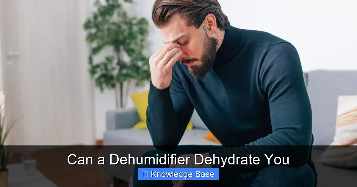 Can a Dehumidifier Dehydrate You