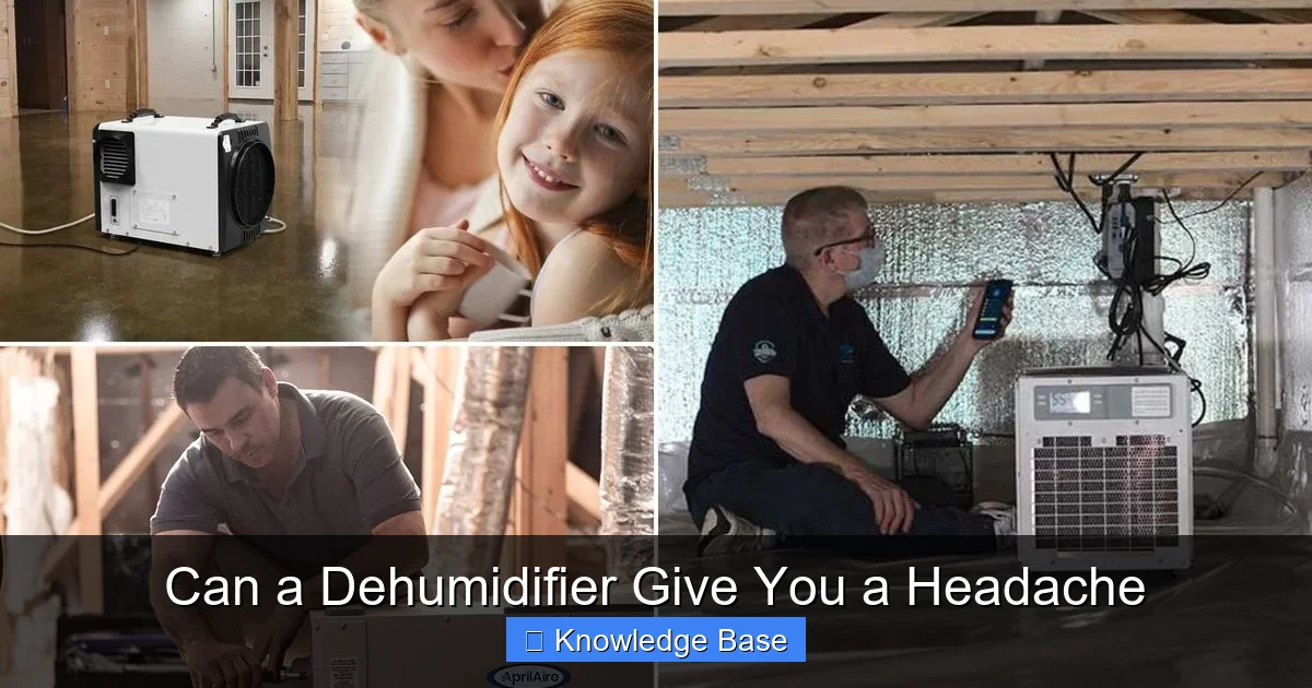 Can a Dehumidifier Give You a Headache