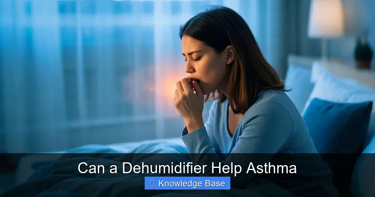 Can a Dehumidifier Help Asthma