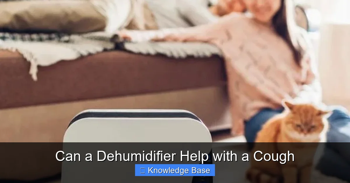 Can a Dehumidifier Help with a Cough