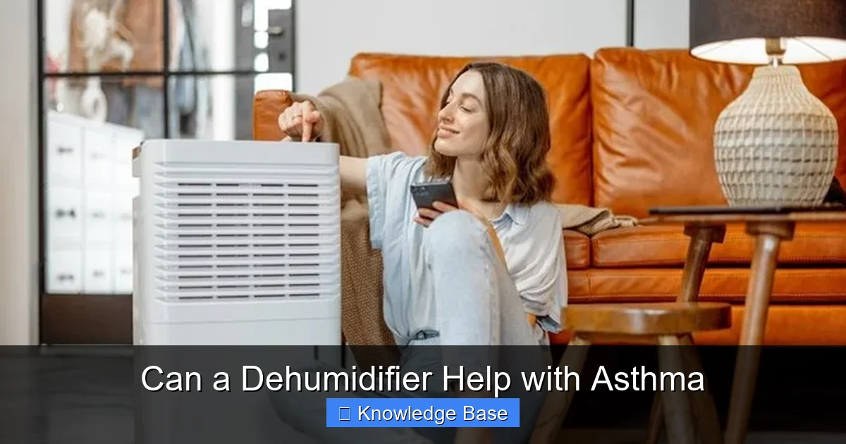 Can a Dehumidifier Help with Asthma