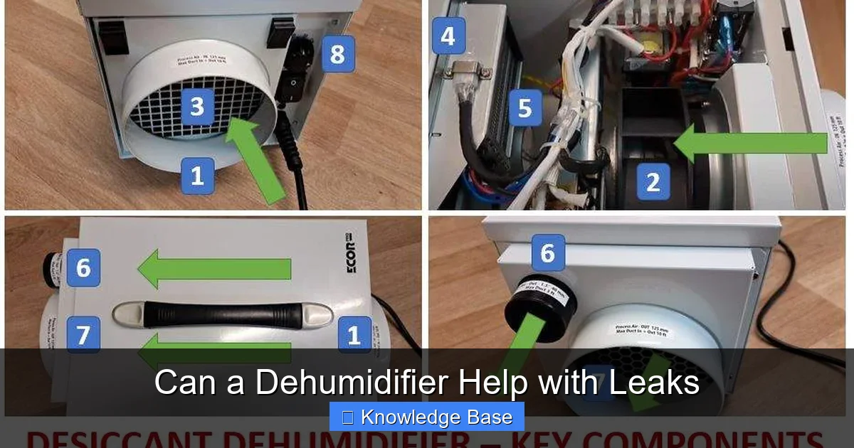 Can a Dehumidifier Help with Leaks