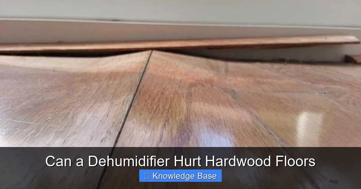 Can a Dehumidifier Hurt Hardwood Floors