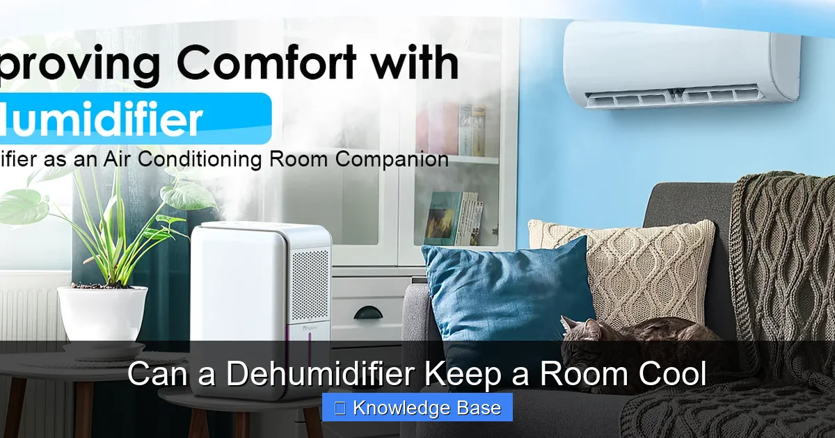 Can a Dehumidifier Keep a Room Cool