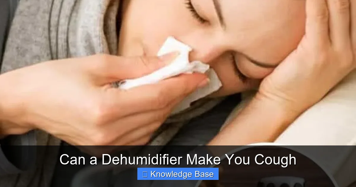 Can a Dehumidifier Make You Cough