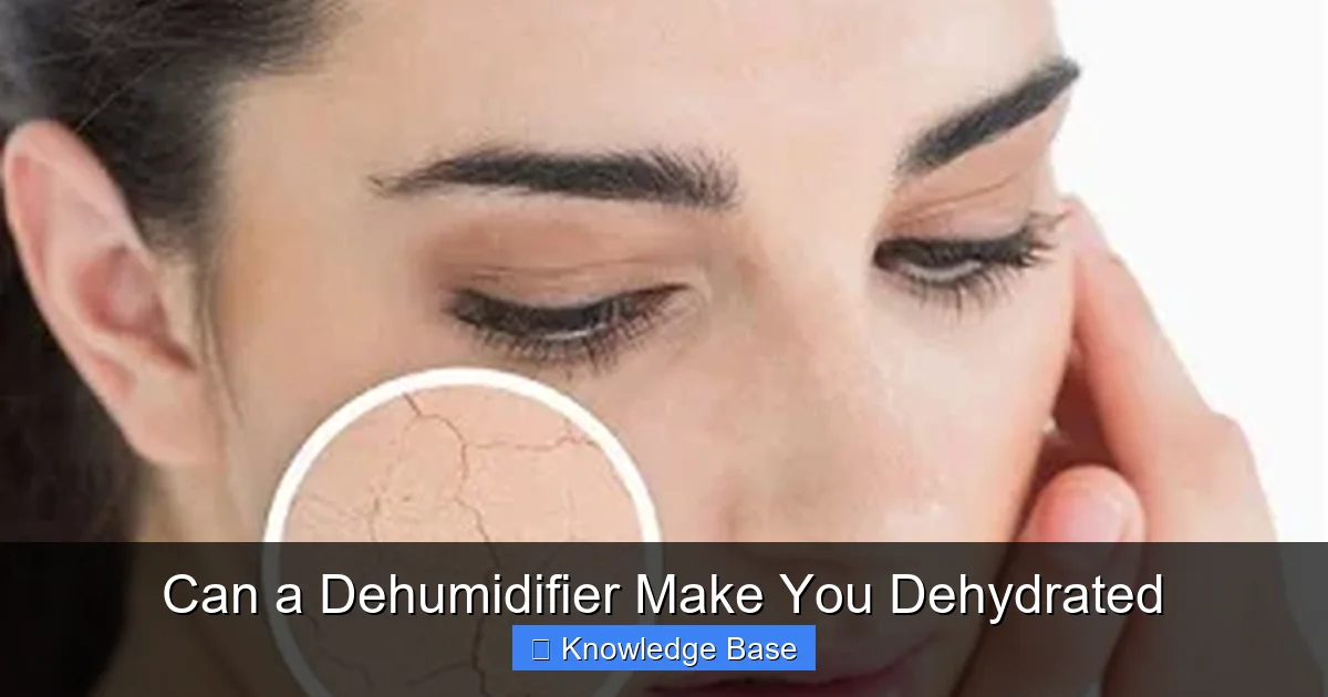 Can a Dehumidifier Make You Dehydrated