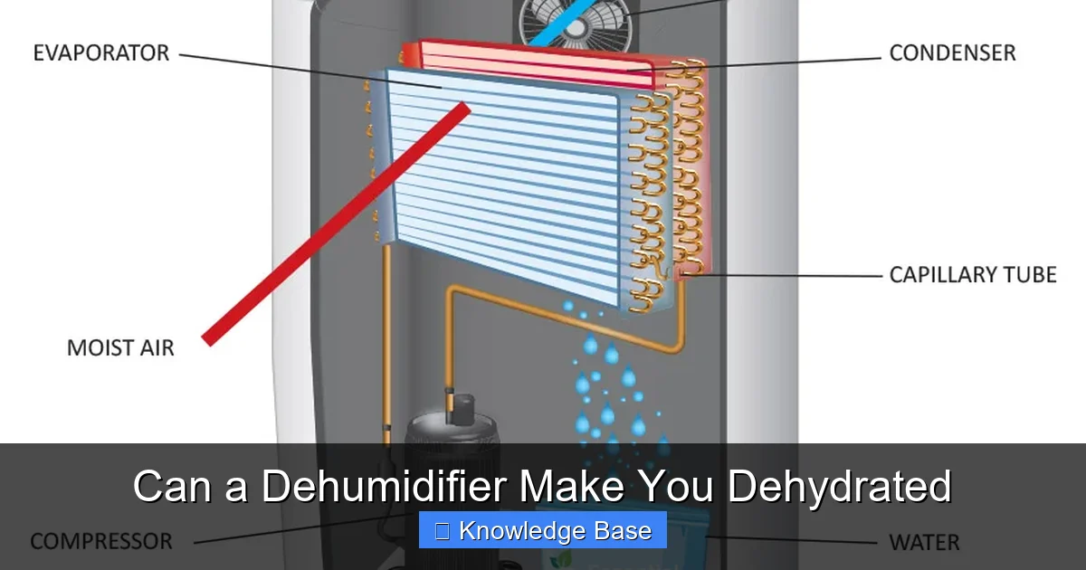 Can a Dehumidifier Make You Dehydrated