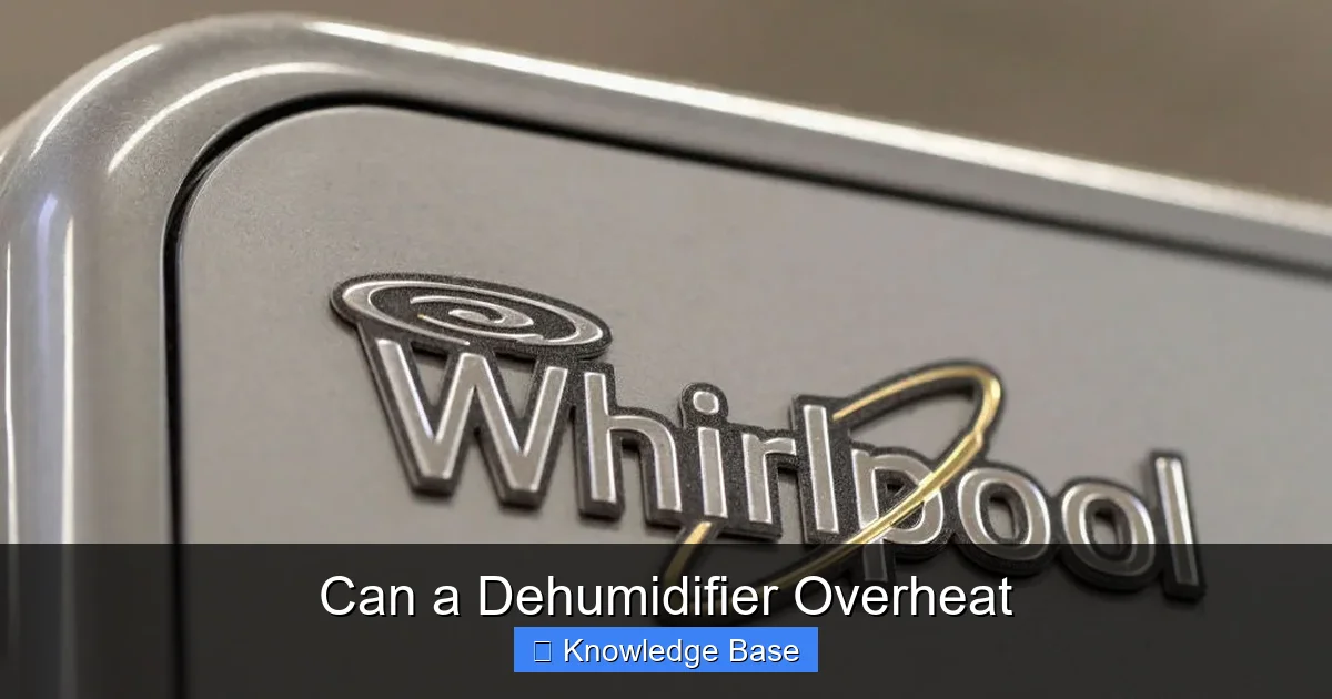 Can a Dehumidifier Overheat
