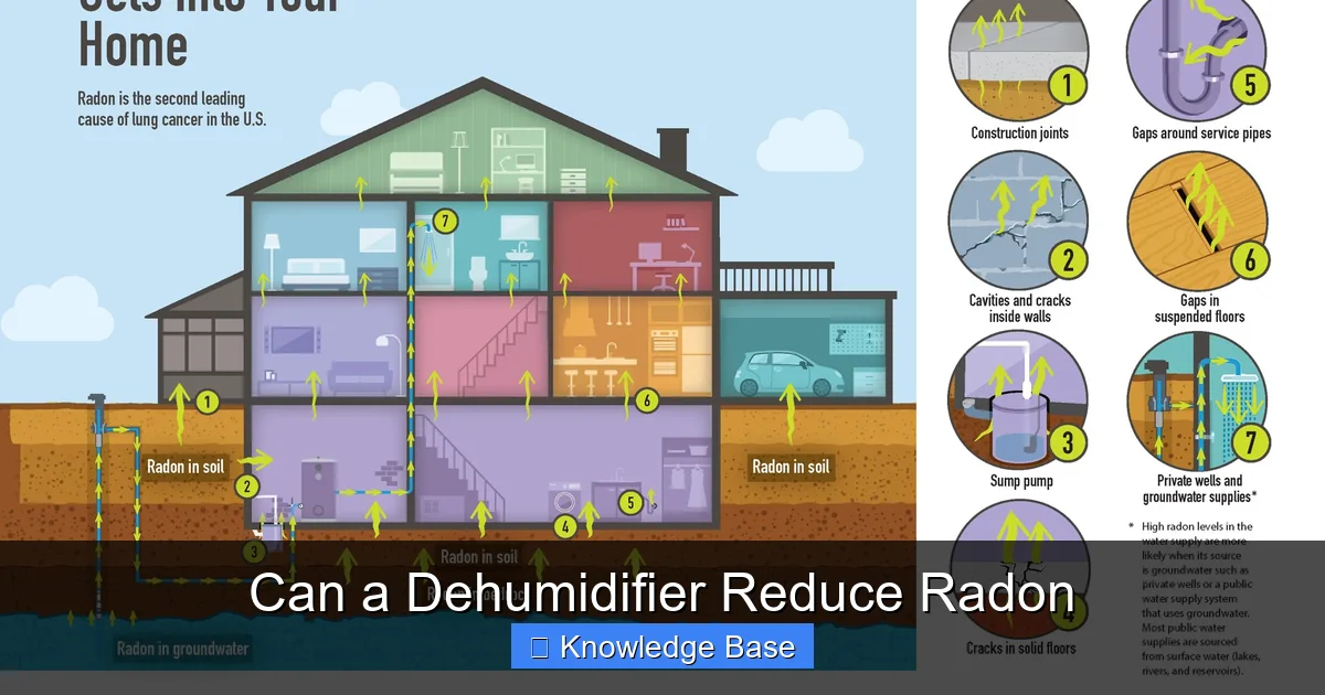 Can a Dehumidifier Reduce Radon