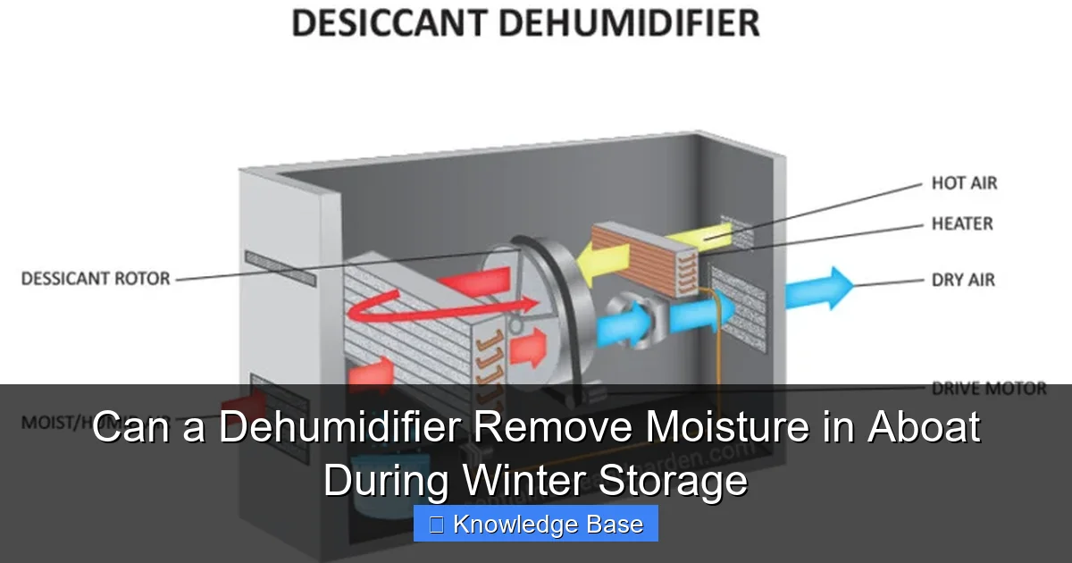 Can a Dehumidifier Remove Moisture in Aboat During Winter Storage