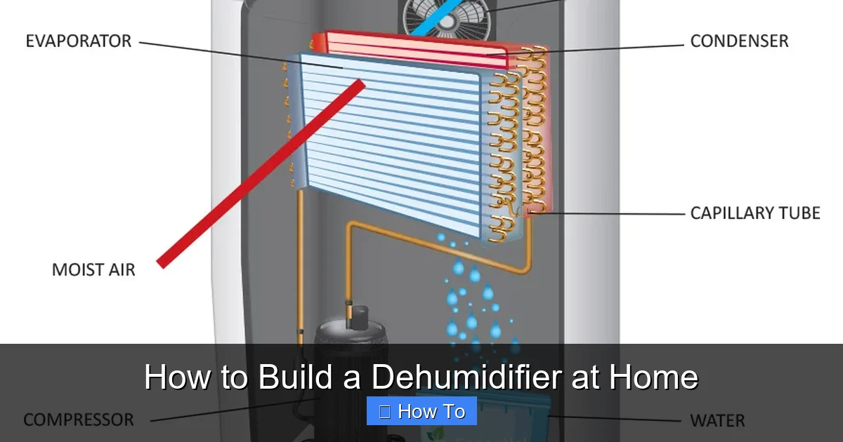 How to Build a Dehumidifier at Home