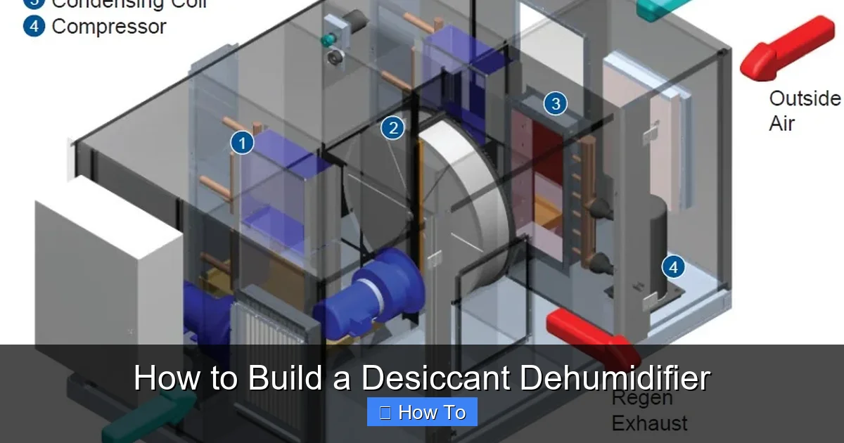 How to Build a Desiccant Dehumidifier