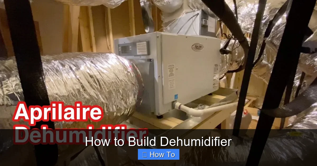 How to Build Dehumidifier