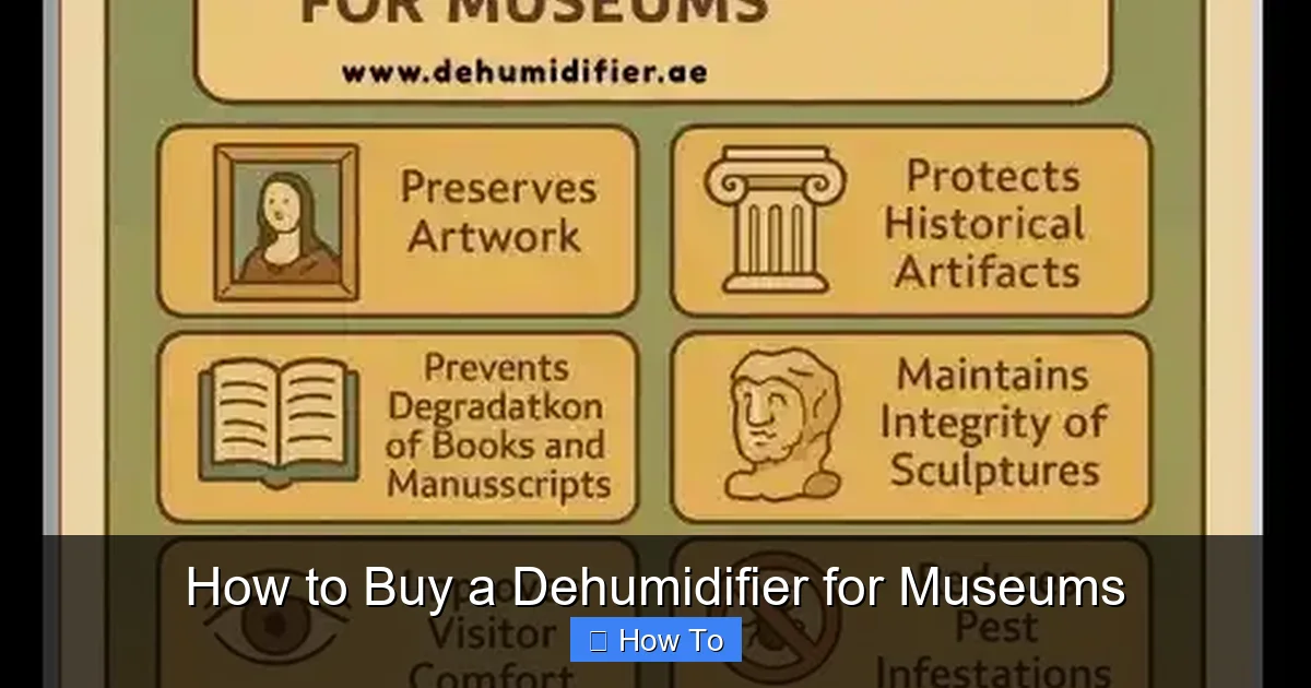 How to Buy a Dehumidifier for Museums