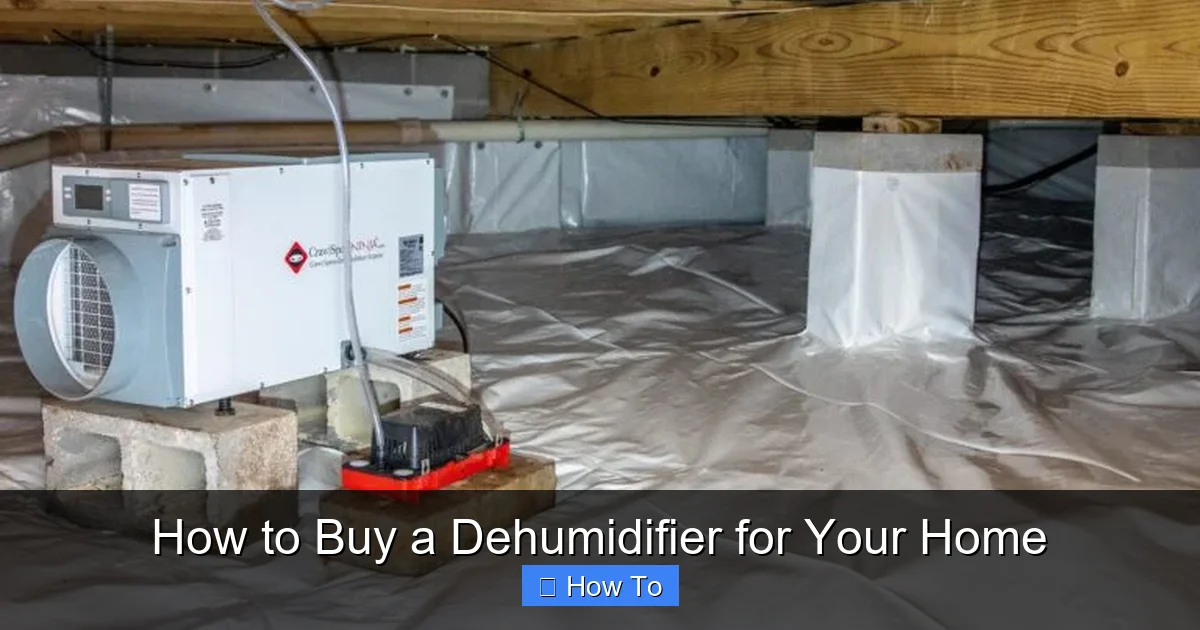 How to Buy a Dehumidifier for Your Home