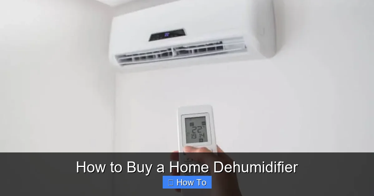 How to Buy a Home Dehumidifier