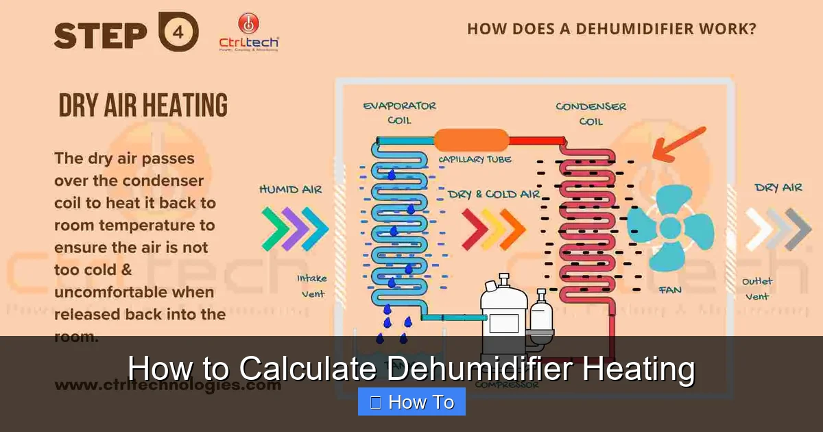 How to Calculate Dehumidifier Heating