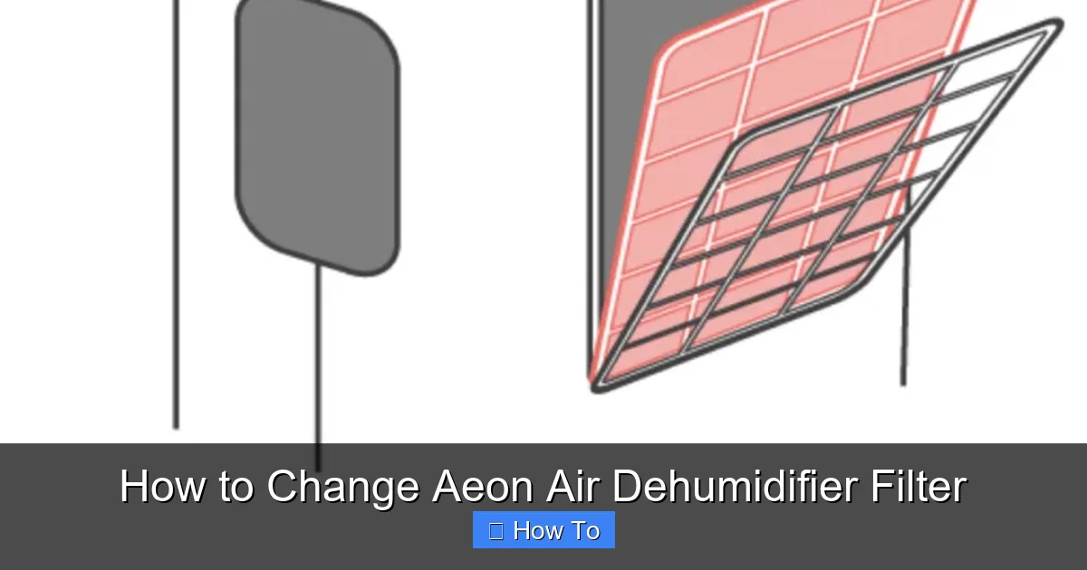 How to Change Aeon Air Dehumidifier Filter