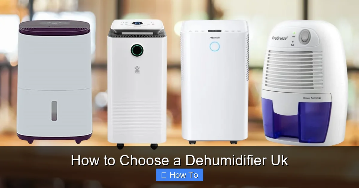 How to Choose a Dehumidifier Uk
