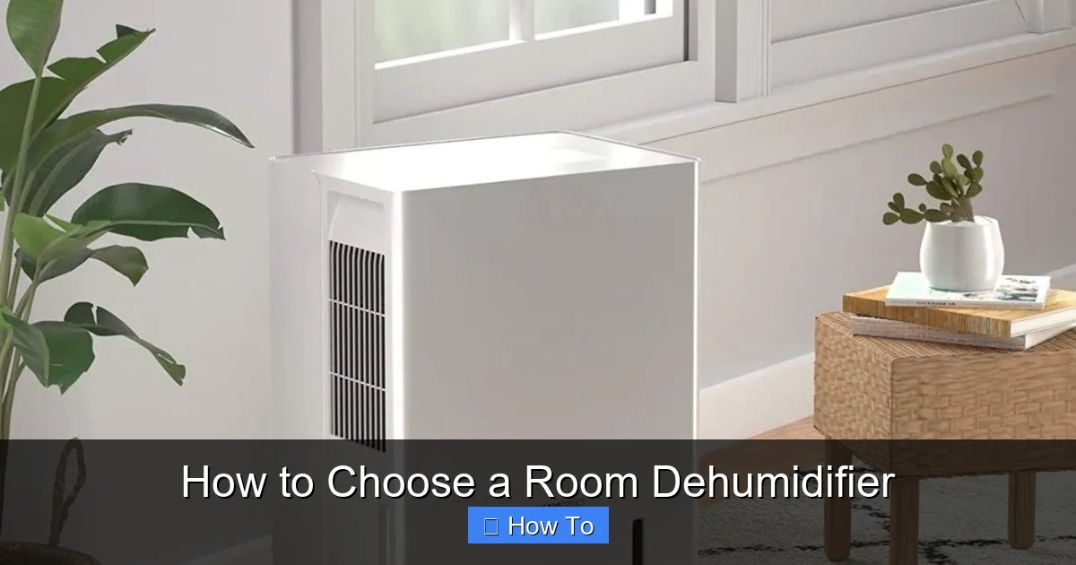 How to Choose a Room Dehumidifier