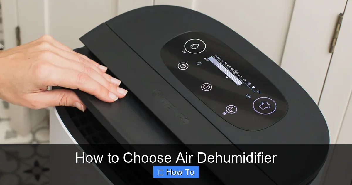 How to Choose Air Dehumidifier