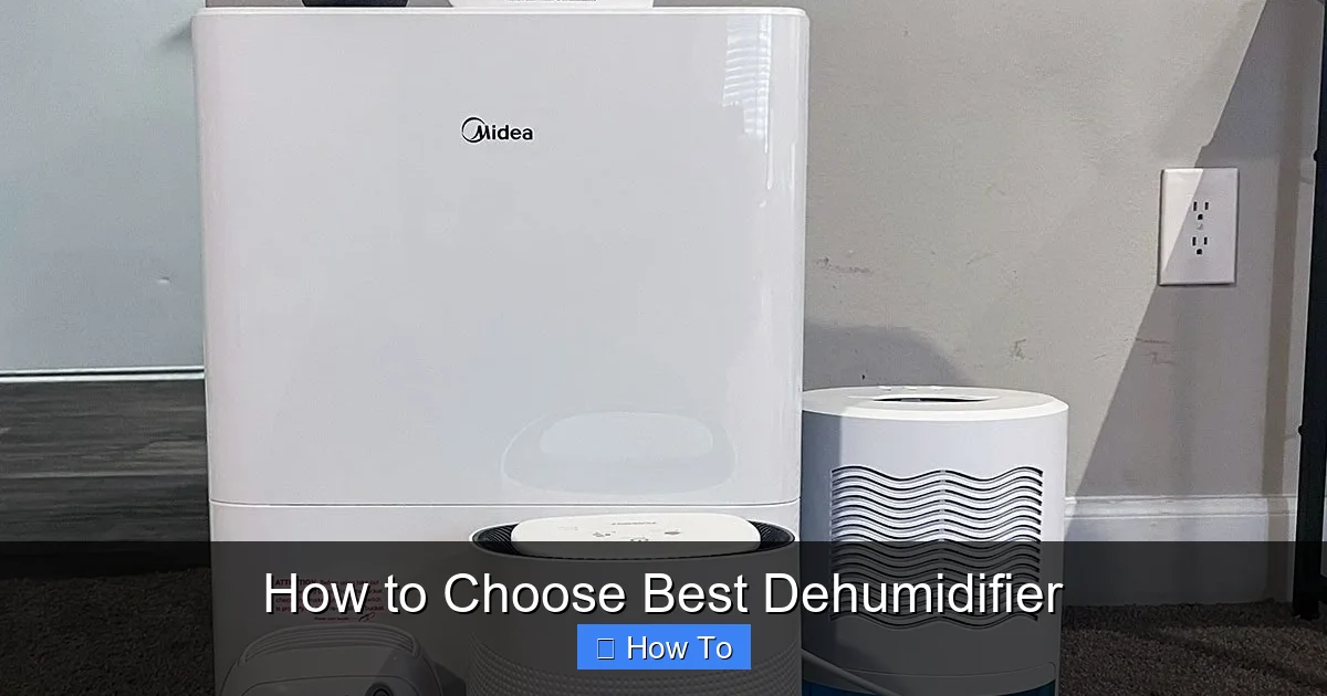 How to Choose Best Dehumidifier