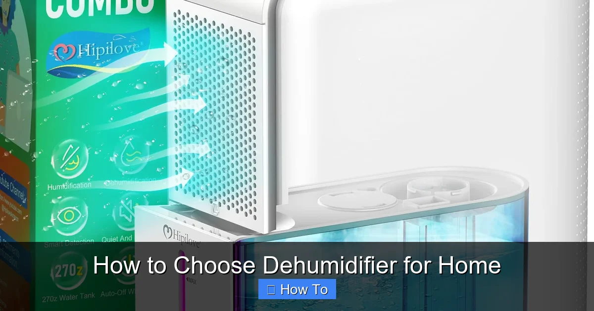 How to Choose Dehumidifier for Home