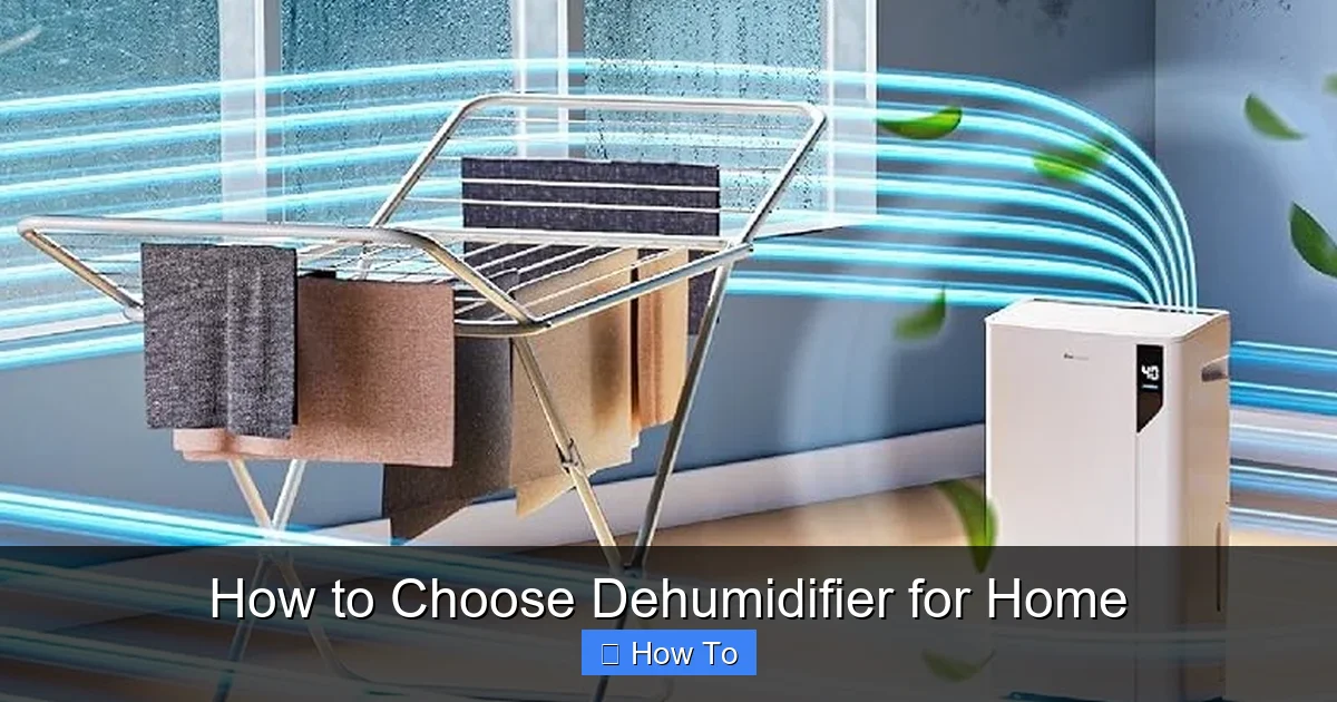 How to Choose Dehumidifier for Home