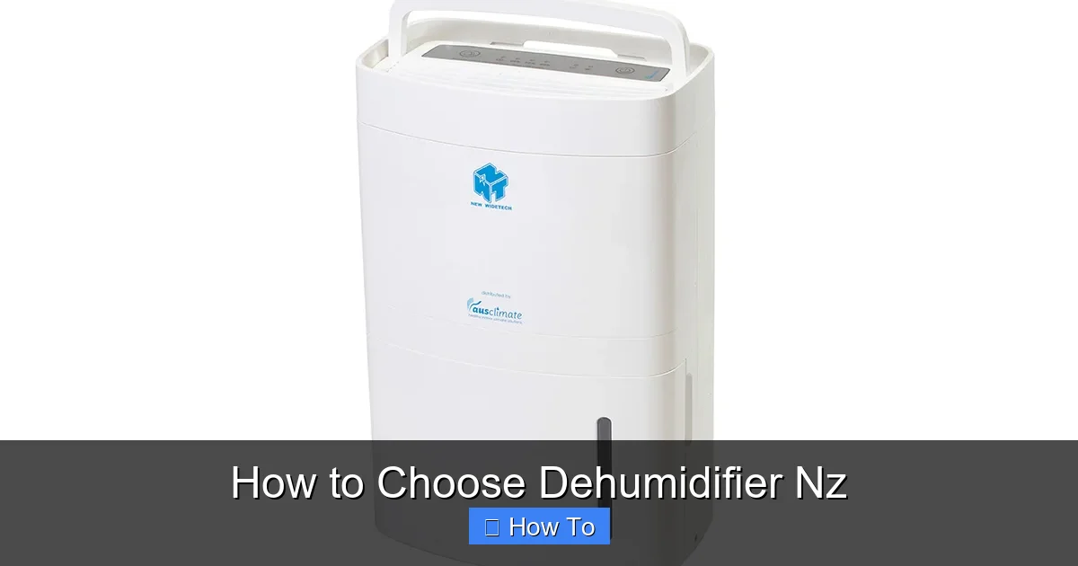 How to Choose Dehumidifier Nz