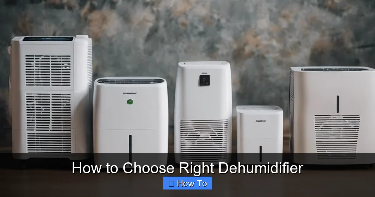 How to Choose Right Dehumidifier