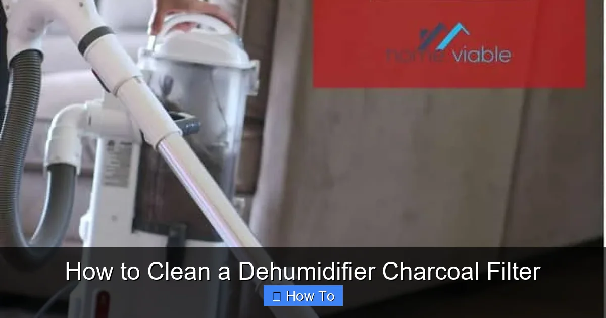 How to Clean a Dehumidifier Charcoal Filter