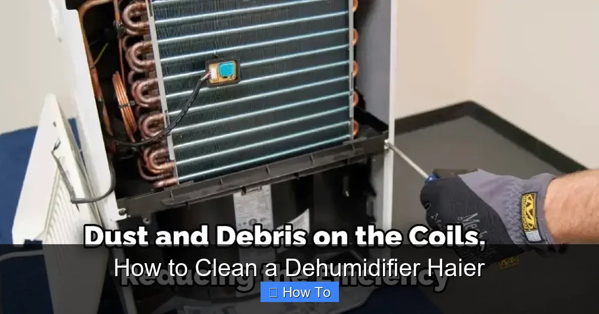 How to Clean a Dehumidifier Haier
