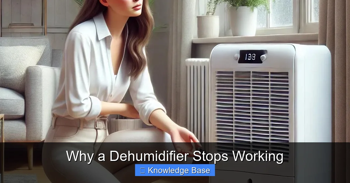 Why a Dehumidifier Stops Working
