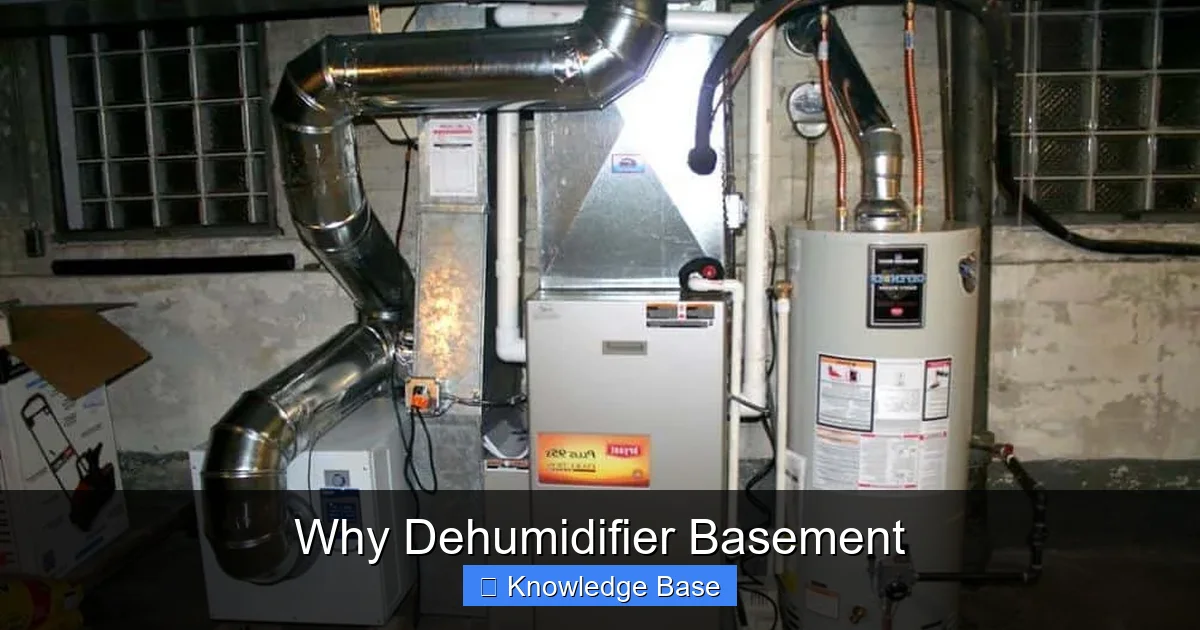 Why Dehumidifier Basement