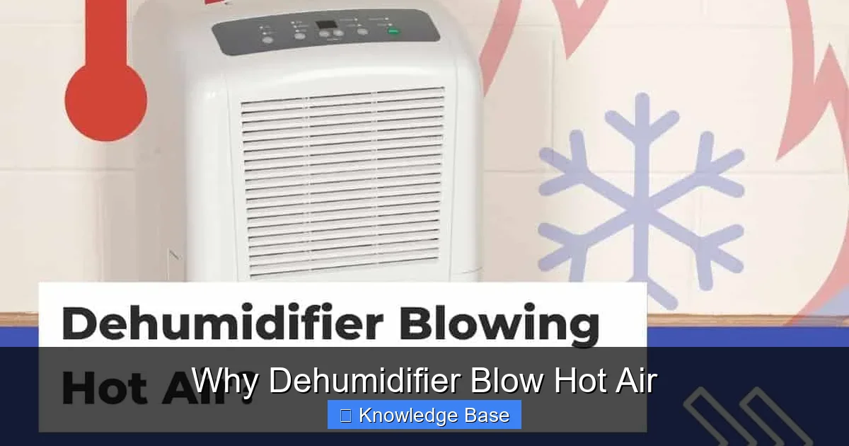 Why Dehumidifier Blow Hot Air