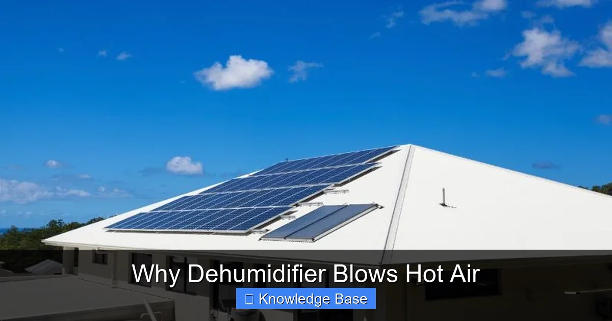 Why Dehumidifier Blows Hot Air