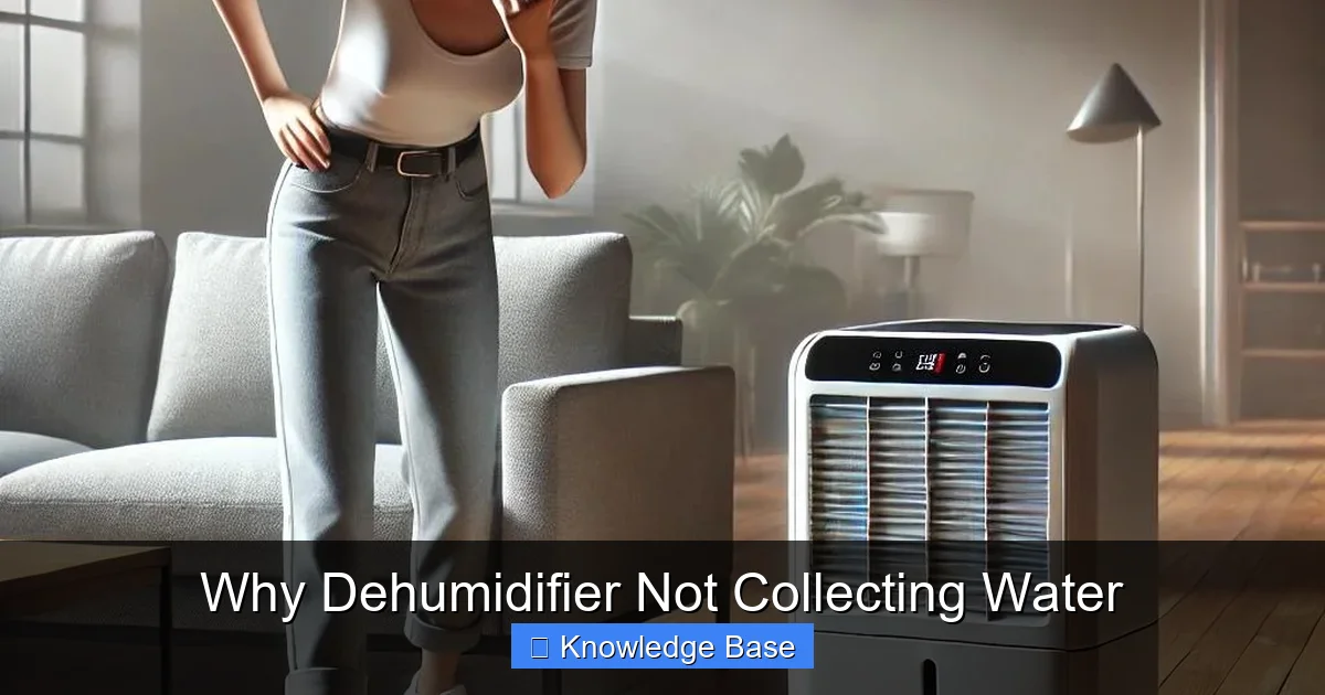 Why Dehumidifier Not Collecting Water