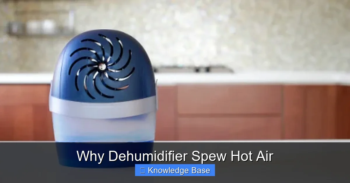 Why Dehumidifier Spew Hot Air