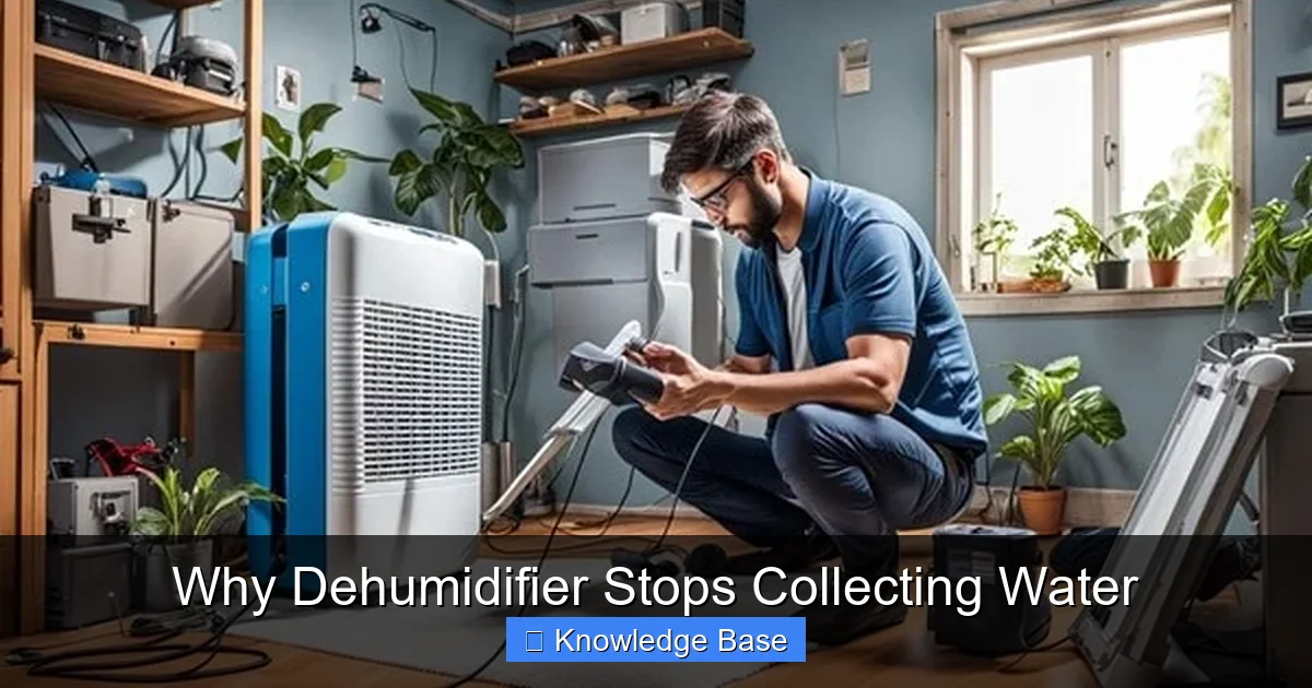 Why Dehumidifier Stops Collecting Water