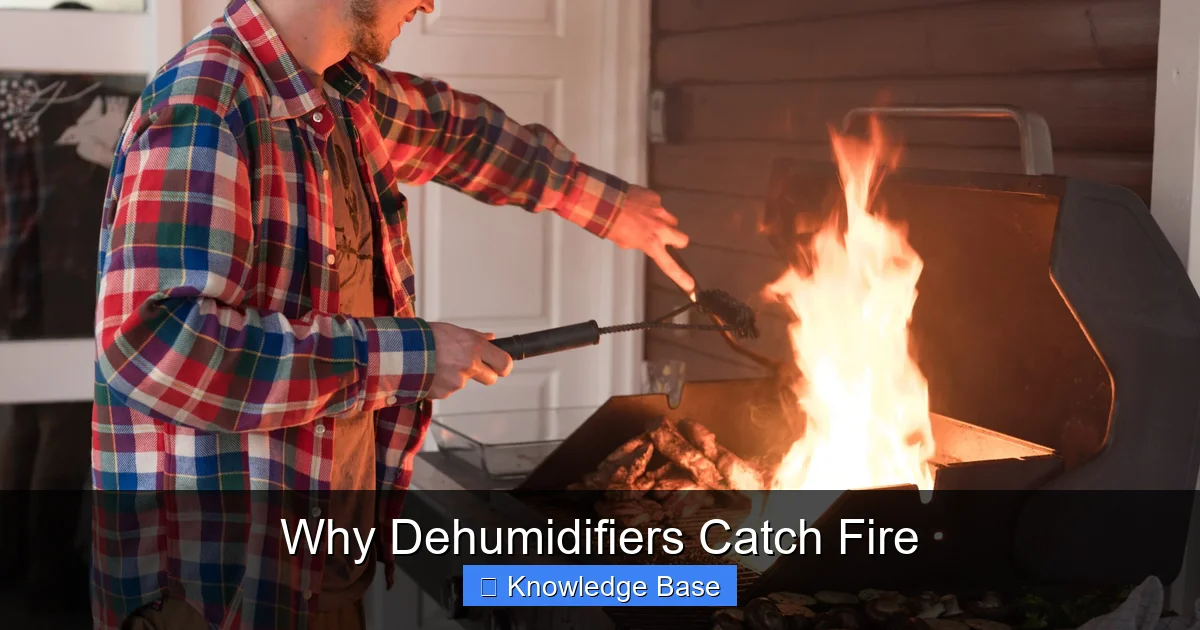 Why Dehumidifiers Catch Fire